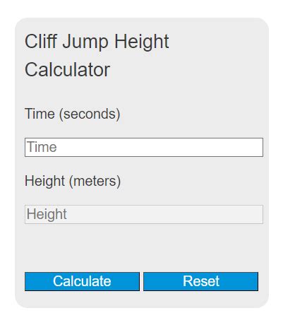 jump height calculator 5e.